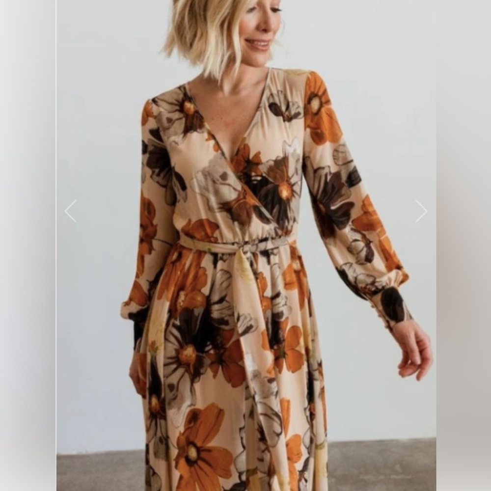 Baltic Born long floral dress XS.